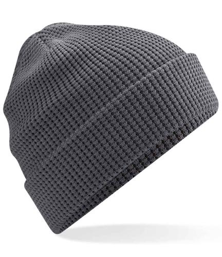 Beechfield Organic Cotton Waffle Beanie - GPH - ONE